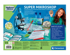 Zestaw Naukowa Zabawa Super Mikroskop Język Polski Clementoni 50755