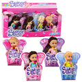 Mini Laleczka Wróżka Elf Niebieska Fioletowa Różowa Mix 11,5cm