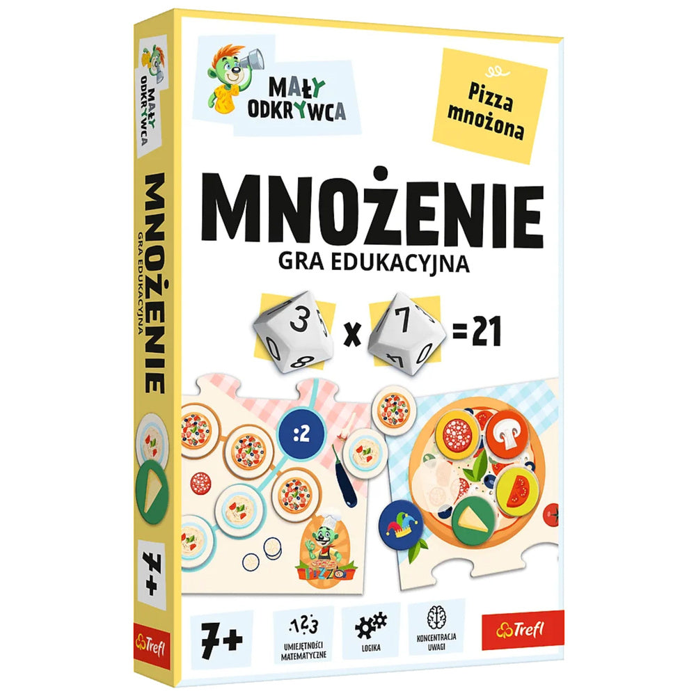 Gra Edukacyjna Mnożenie Mały Odkrywca Trefl – Mnożenie do 100