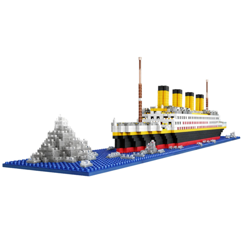 Klocki Konstrukcyjne Statek Titanic Model 3D 1878 el.