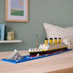 Klocki Konstrukcyjne Statek Titanic Model 3D 1878 el.