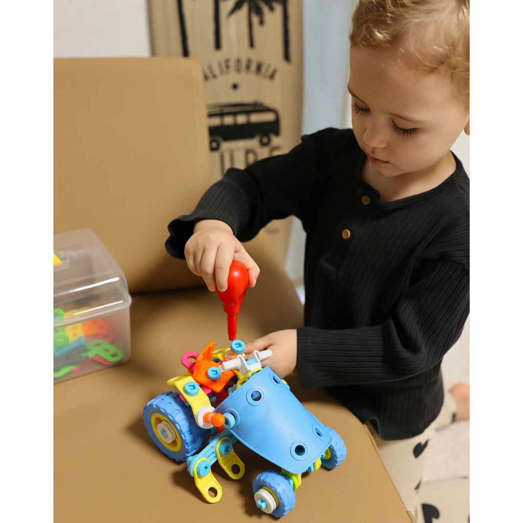 Zestaw Konstrukcyjny Pojazdy 6w1 STEM