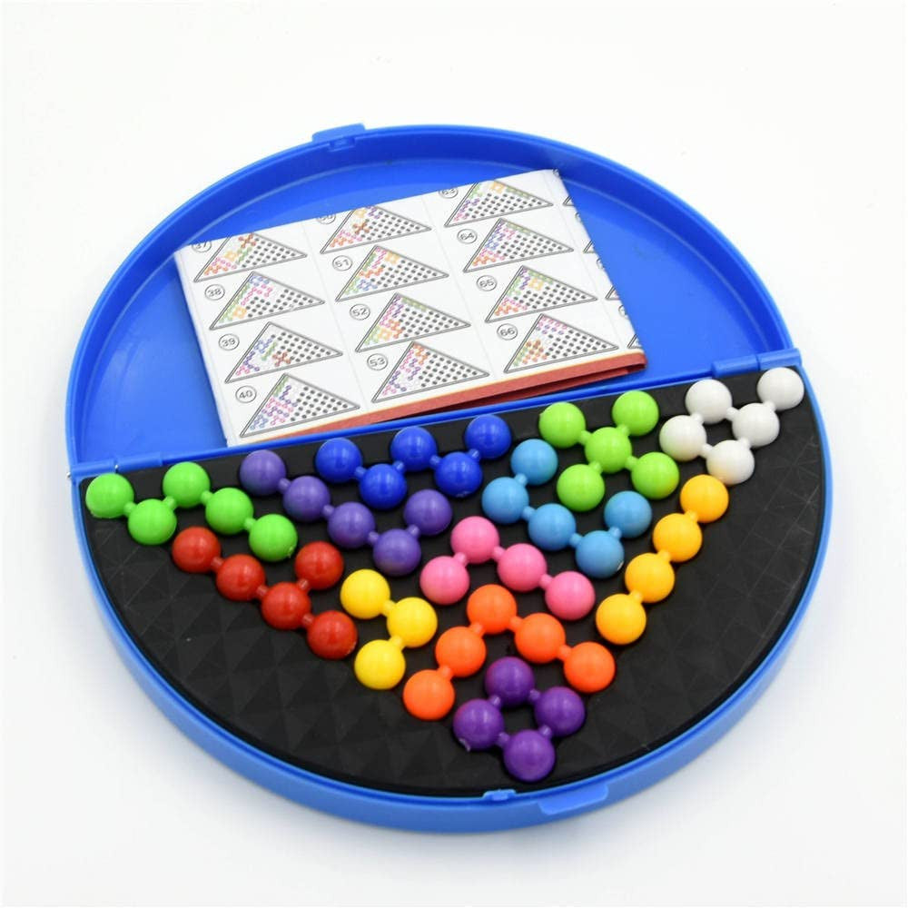 Gra Logiczna Trening Mózgu IQ Puzzle 2D i 3D w Zamykanym Pudełku