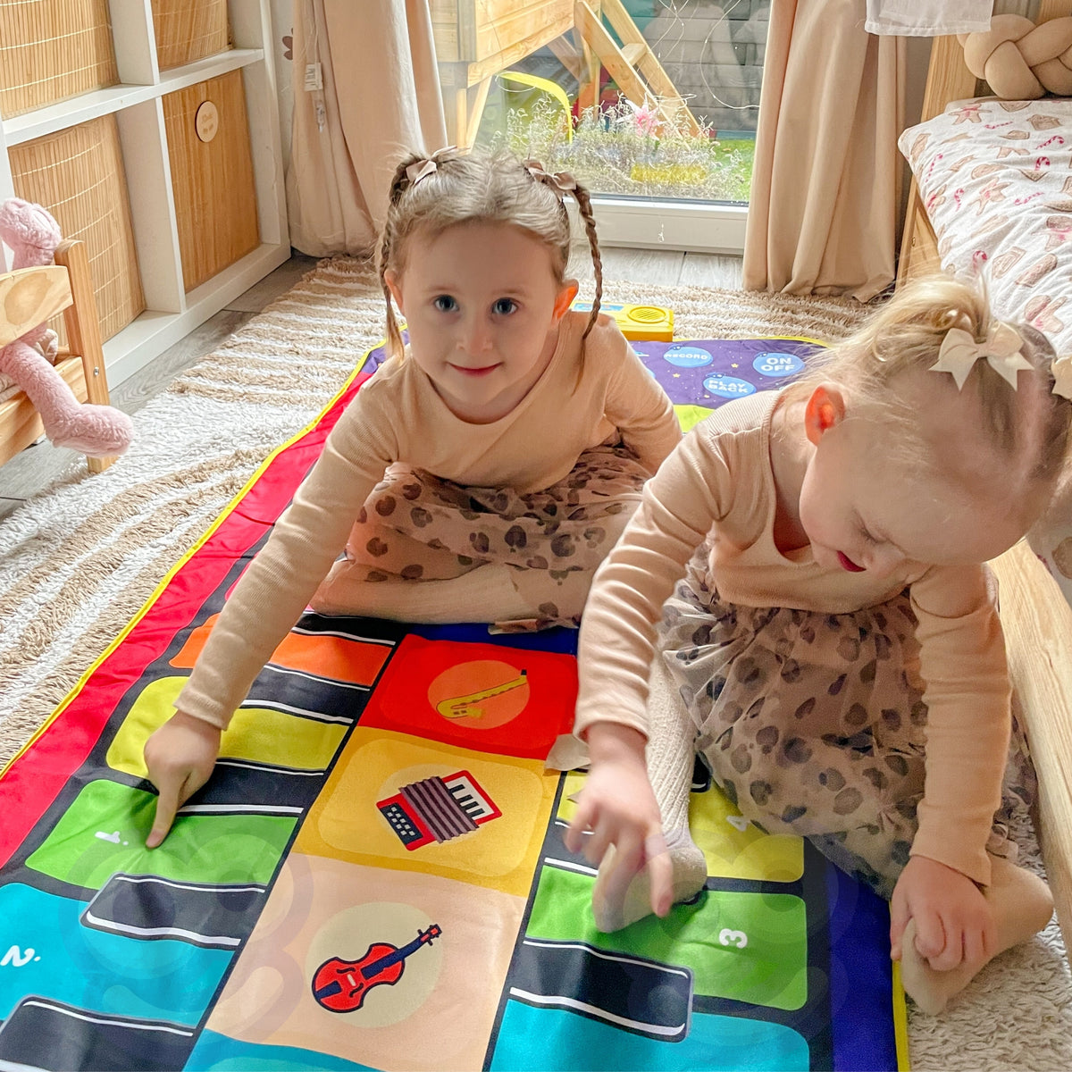 Interaktywna Mata Muzyczna do Tańczenia XXL