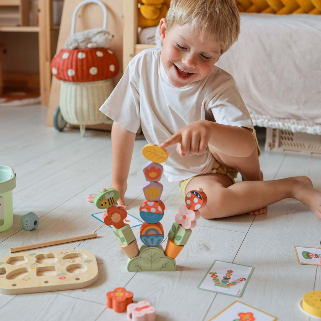 Tooky Toy Box Edukacyjny 5w1 Magiczny Ogród Montessori