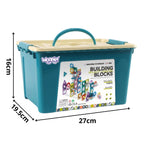 Klocki Magnetyczne Tor Kulkowy Kulodrom 3D - 126 elementów