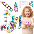 Klocki Magnetyczne Tor Kulkowy Kulodrom 3D - 126 elementów
