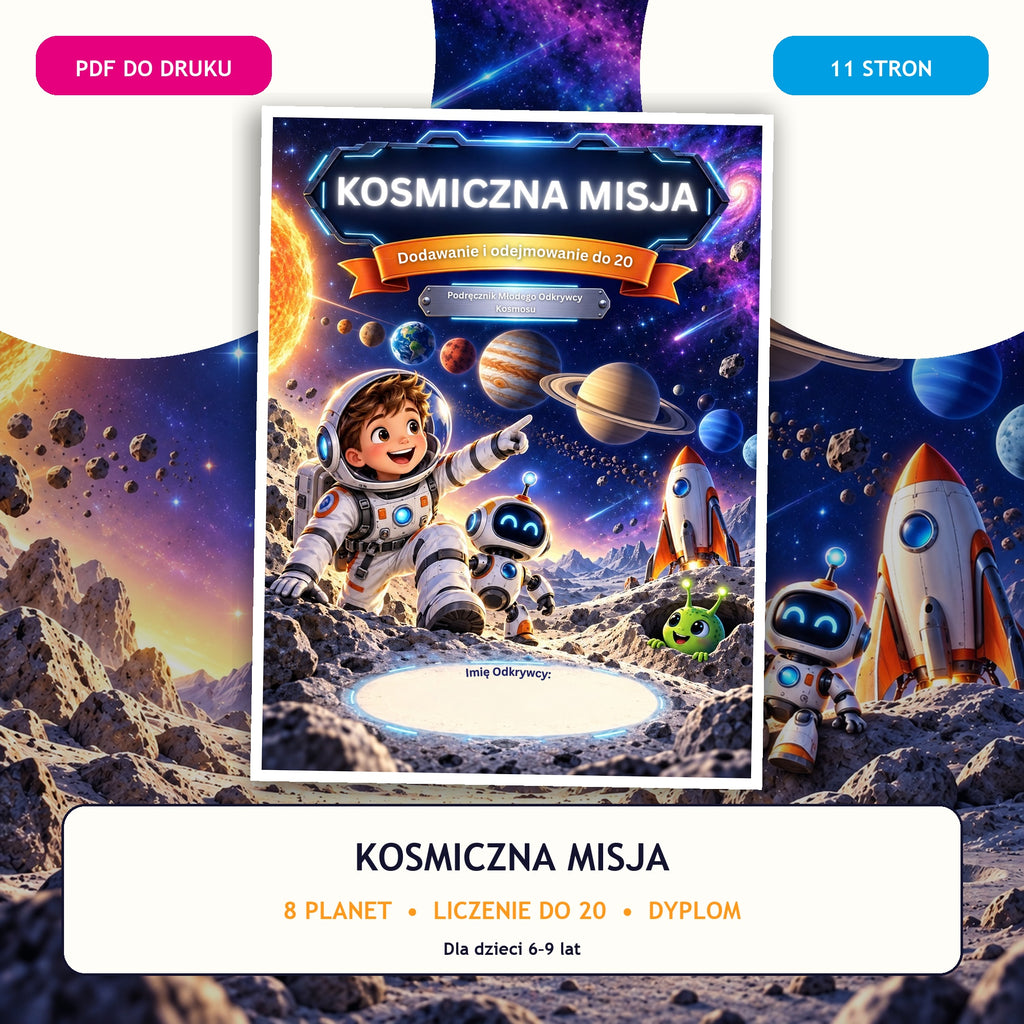 Kosmiczna Misja — okładka i najważniejsze informacje