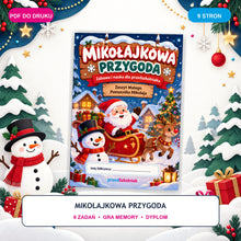 Mikołajkowa Przygoda – Zeszyt Edukacyjny PDF do Wydruku dla Przedszkolniaka