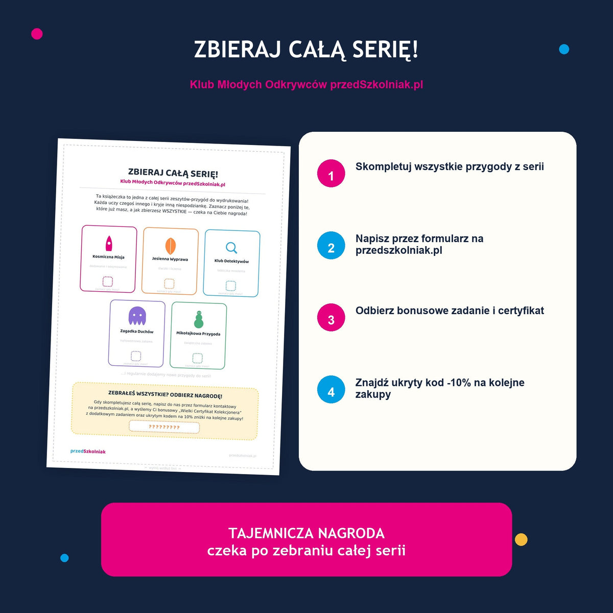 Karta Kolekcjonera i tajemnicza nagroda za zebranie całej serii