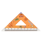 Zestaw przybory geometryczne Kapibara, 4 elementy